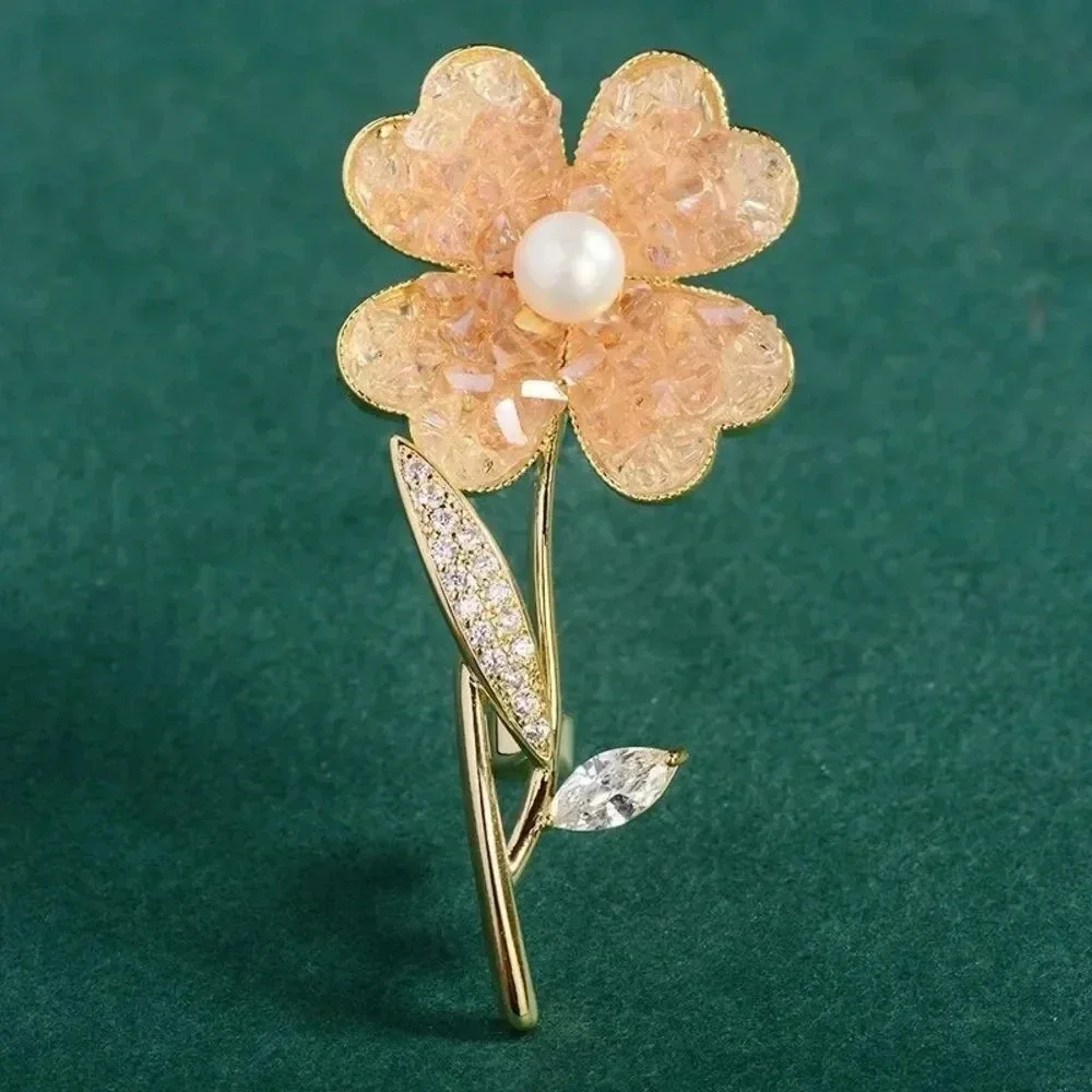 VQ Flower  Brooch